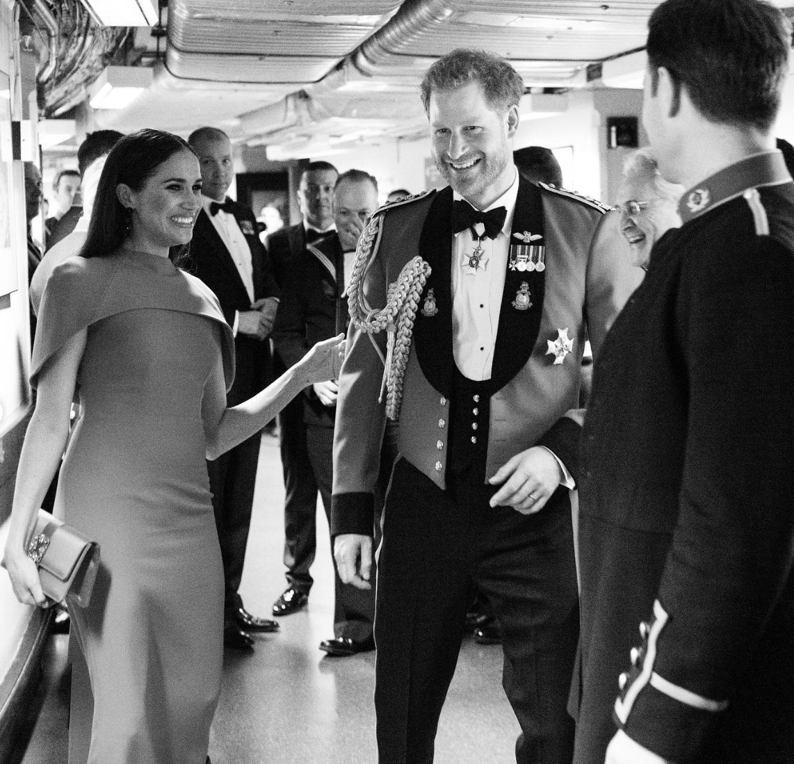 Meghan Markle and Prince Harry as seen in a March 7, 2020 Instagram post | Source: Instagram.com/sussexroyal