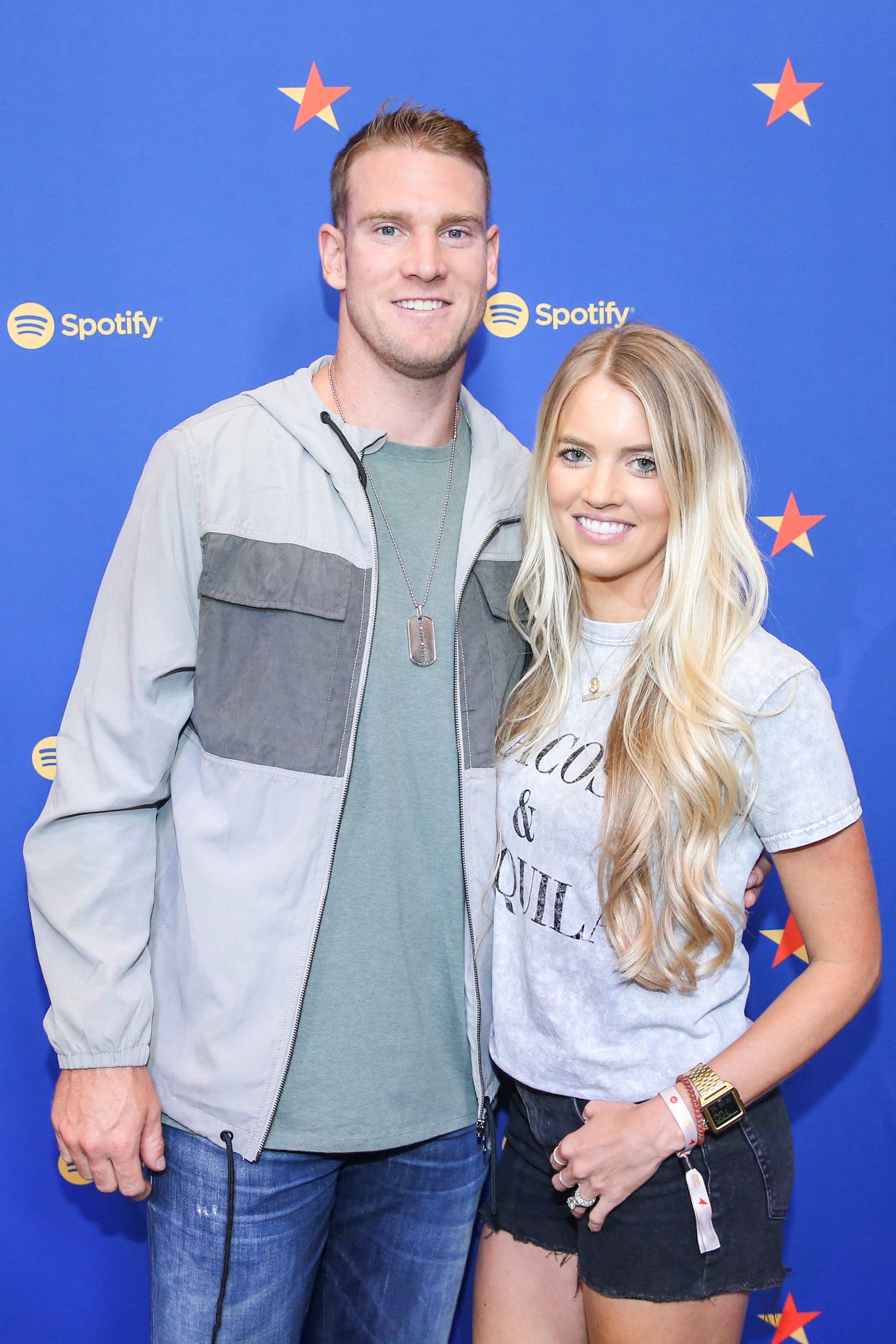 Ryan Tannehill and Lauren Tannehill visit Spotify House during CMA Fest at Ole Red on June 08, 2019 in Nashville, Tennessee. | Source: Getty Images