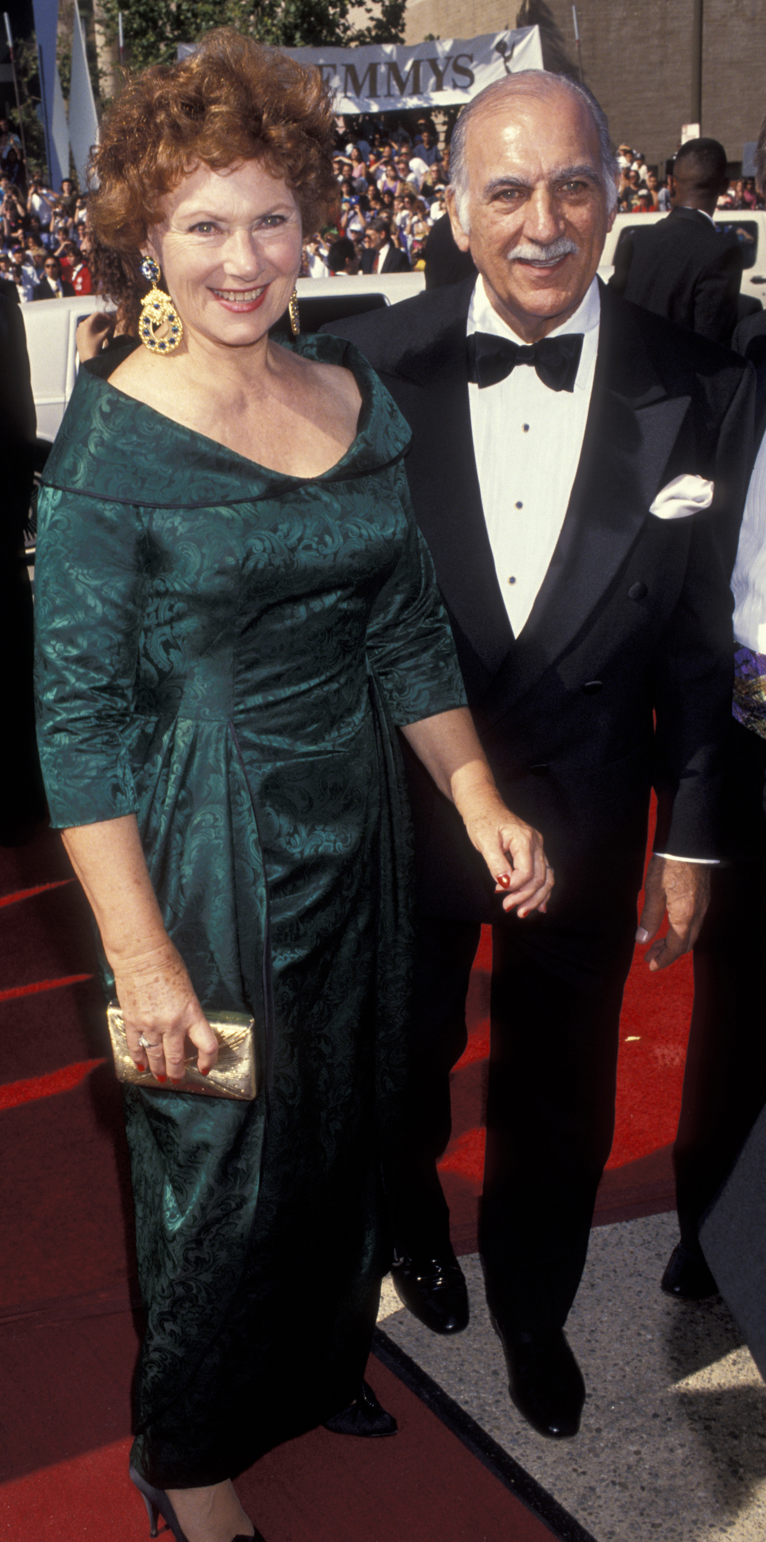Marion Ross and Paul Michael attending 44th Annual Primetime Emmy Awards on August 30, 1992 at the Pasadena Civic Auditorium in Pasadena, California | Source: Getty Images