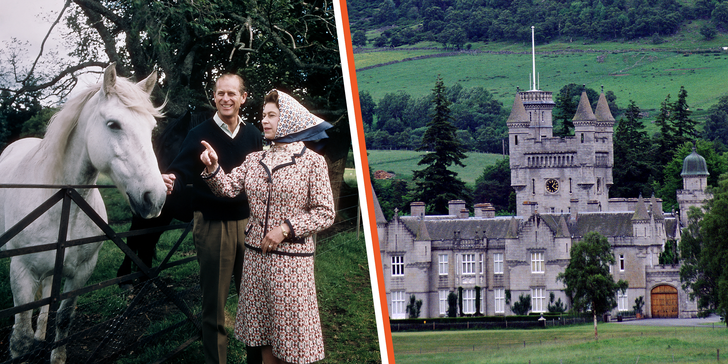 Queen Elizabeth II and Prince Phillip | The Balmoral Castle | Source: Getty Images