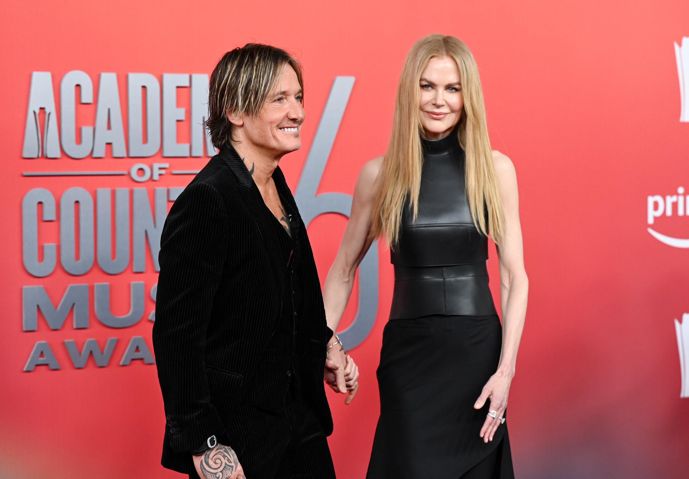 Keith Urban and Nicole Kidman at the 60th Academy Of Country Music Awards in Frisco, Texas on May 8, 2025. | Source: Getty Images