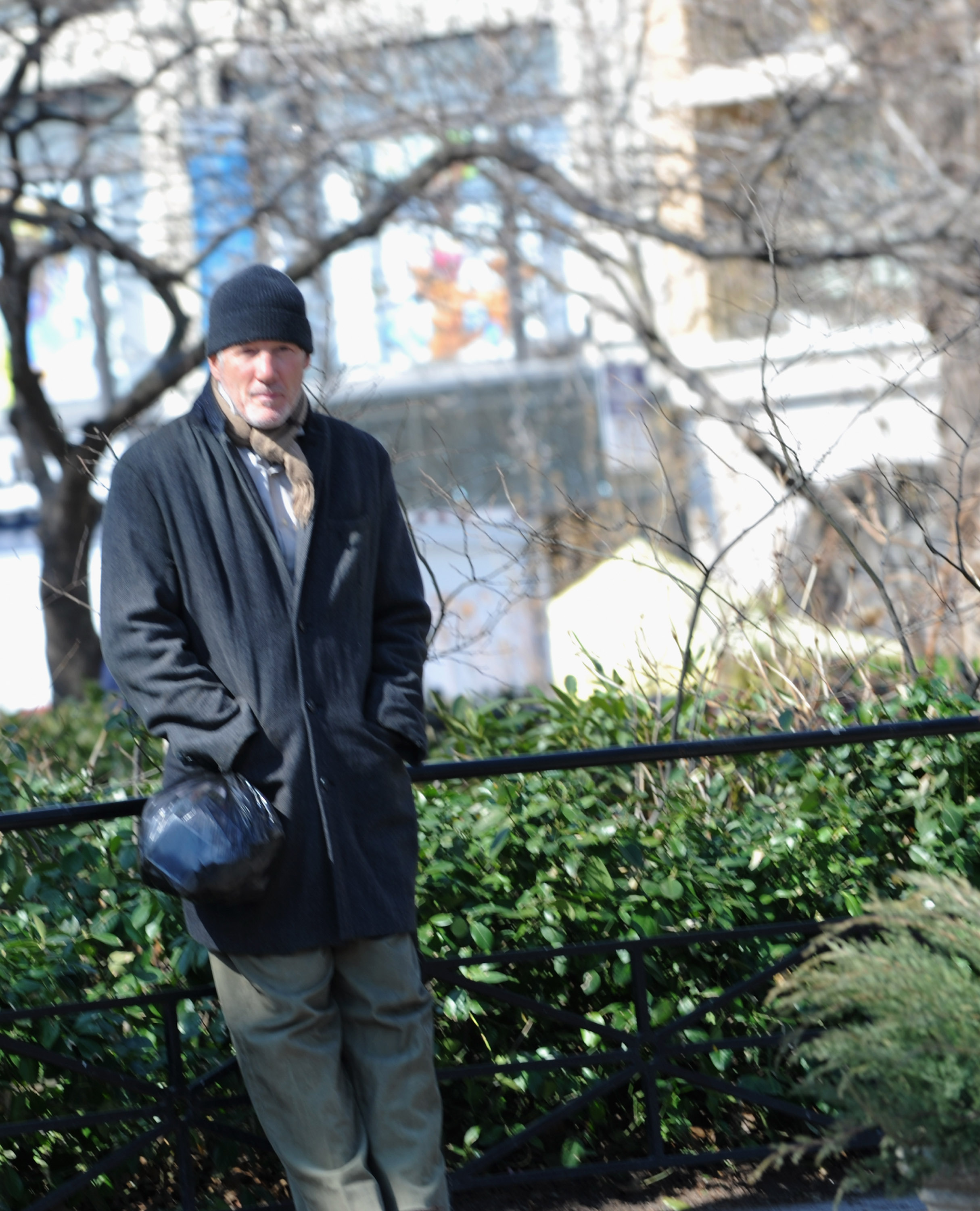 The actor on the set of "Time Out Of Mind," 2014 | Source: Getty Images