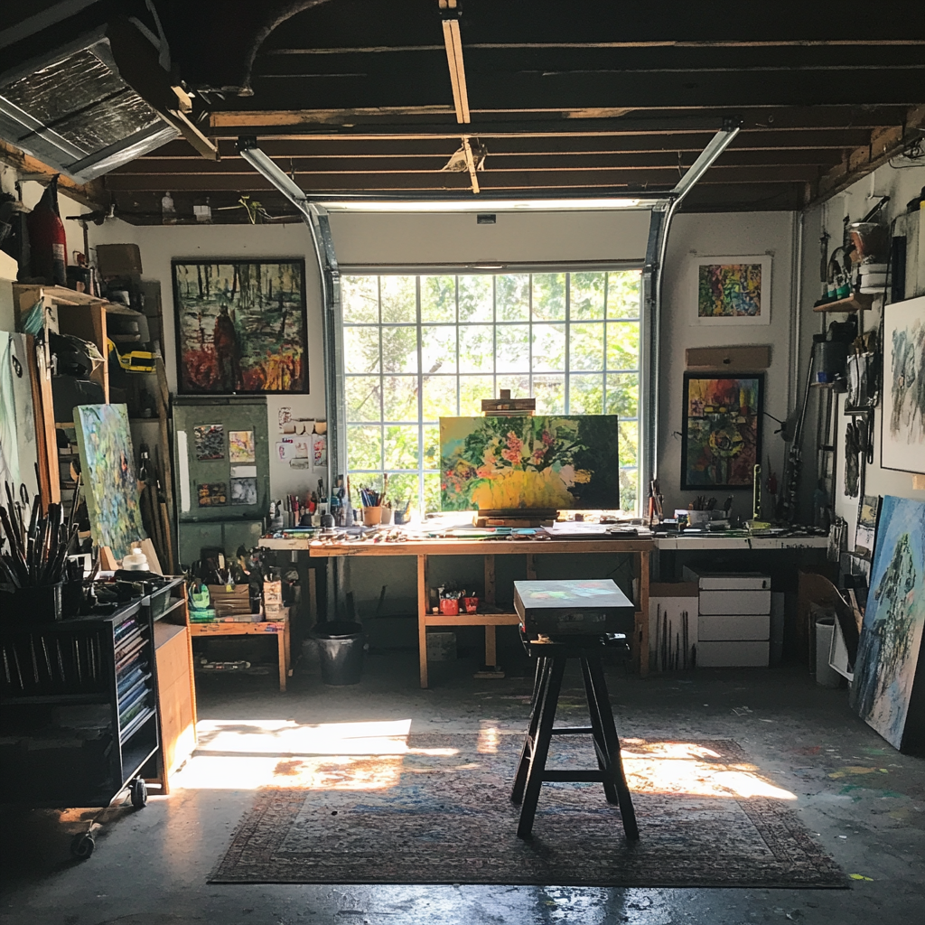 An art studio | Source: Midjourney