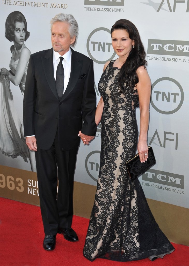 Michael Douglas & Catherine Zeta-Jones at the 2014 American Film Institute's Life Achievement Awards | Source: Shutterstock.com