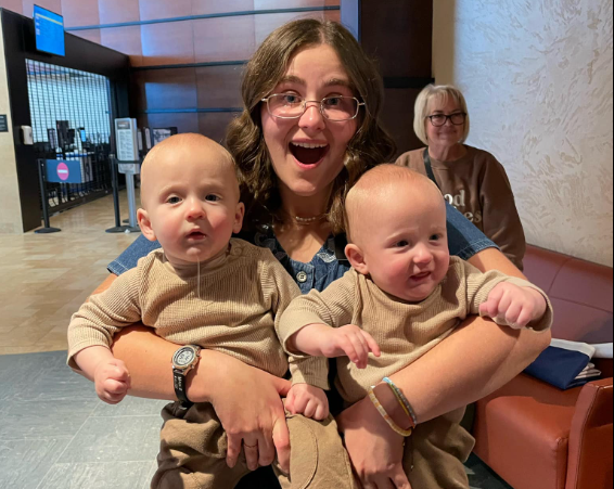 Angela Goodrich's grandchildren, from a post dated November 18, 2024 | Source: Facebook/sam.goodrich.2025