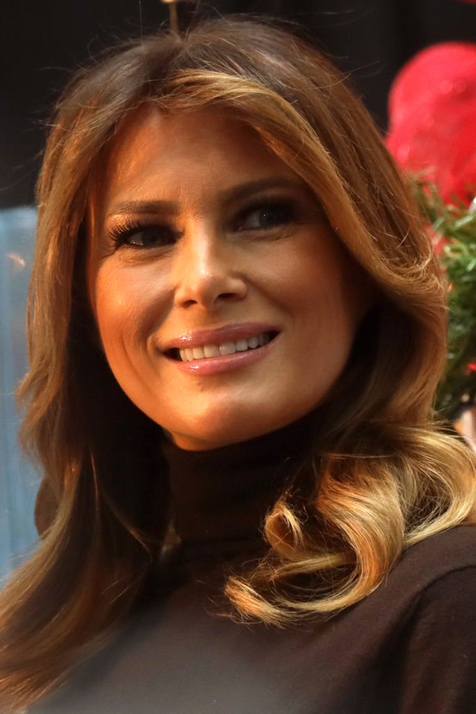 Melania Trump during her visit at Children’s National Hospital December 6, 2019 in Washington, DC. | Photo: Getty Images