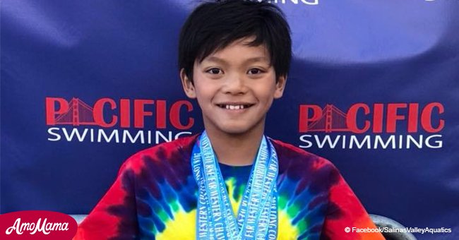 10-year-old boy beats American Olympic swimmer Michael Phelps' record