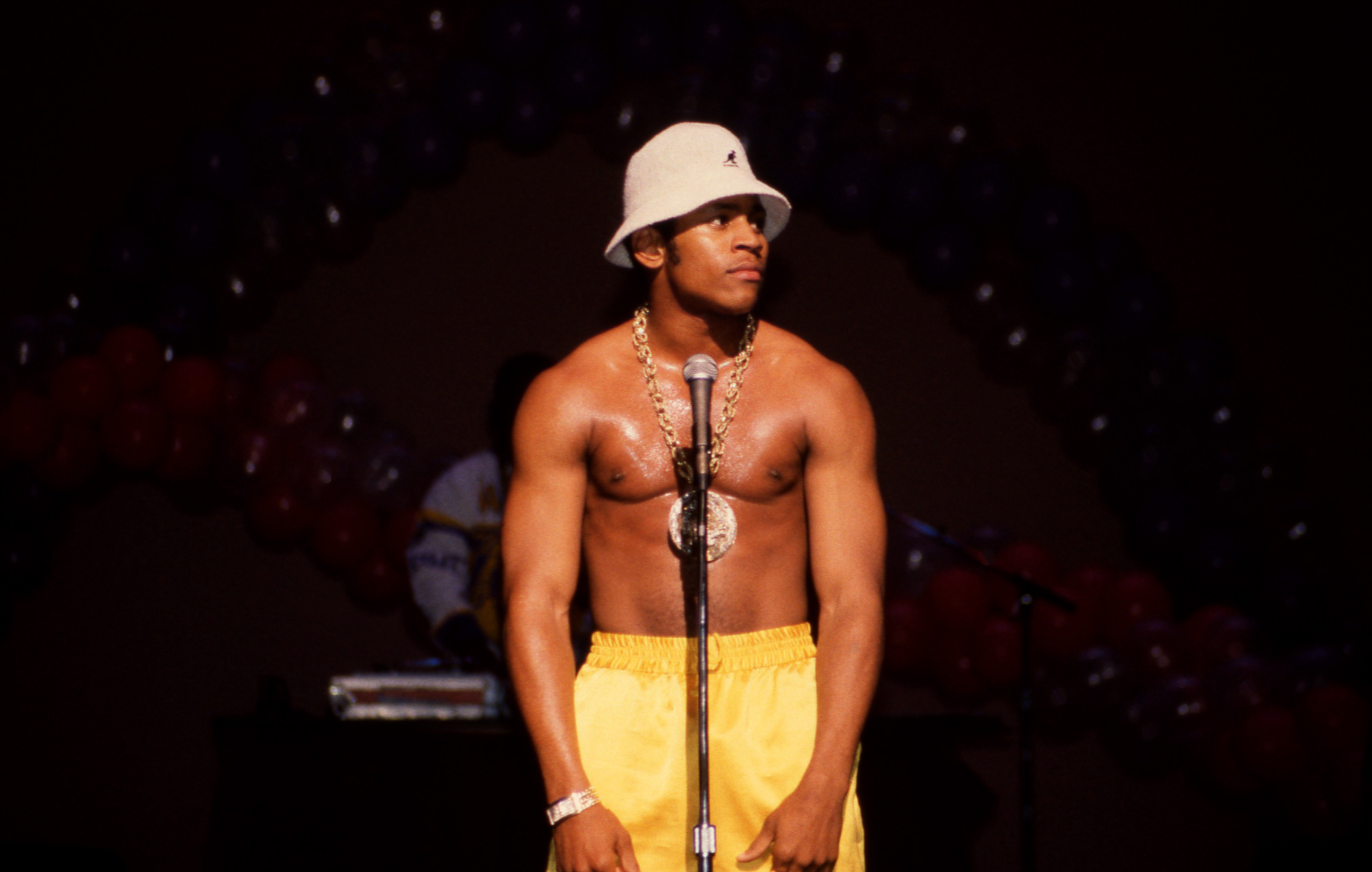 LL Cool J performs during the Hal Jackson's Talented Teens competition at the Arie Crown Theater in July 1988, in Chicago, Illinois. | Source: Getty Images