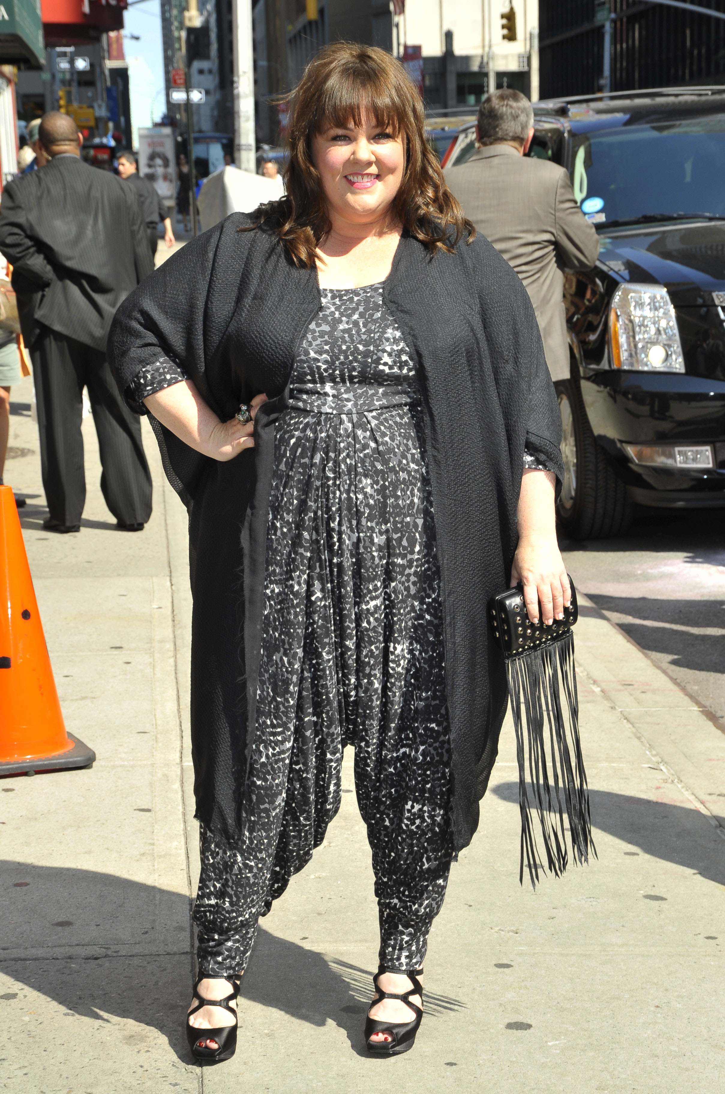 Melissa McCarthy spotted in New York City on June 24, 2014 | Source: Getty Images