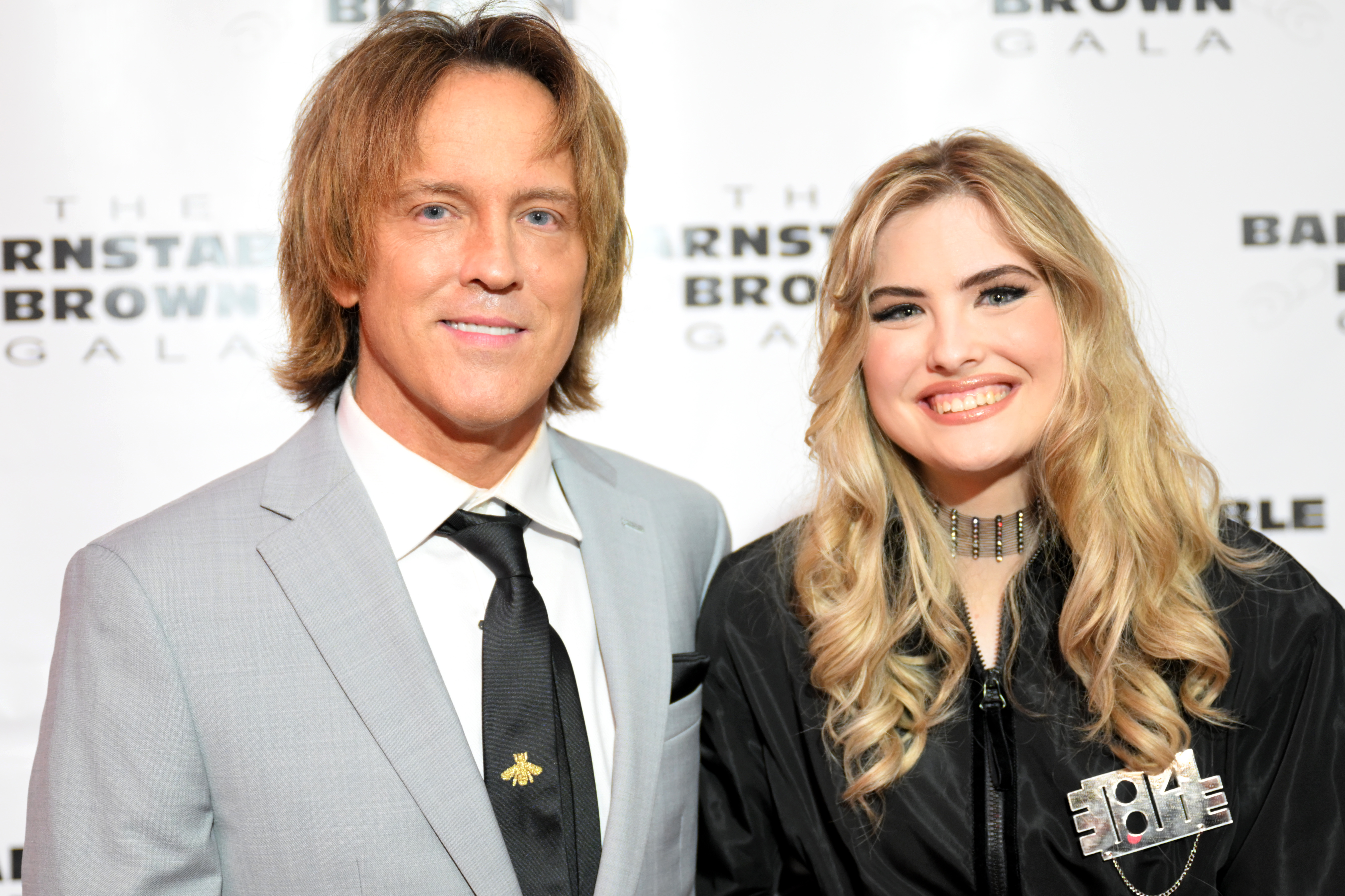 Larry and Dannielynn Birkhead at the Barnstable Brown Gala in Louisville, Kentucky on May 3, 2024 | Source: Getty Images