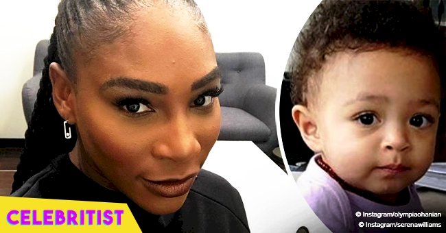 Serena Williams' daughter melts hearts posing in bright pink kimono from Japan