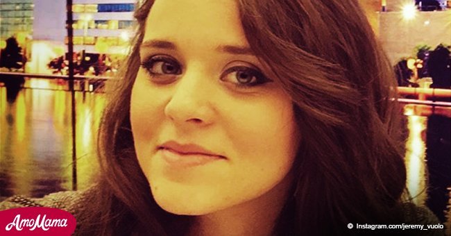 Pregnant Jinger Duggar showcases her growing baby bump in a floral print dress in new photos