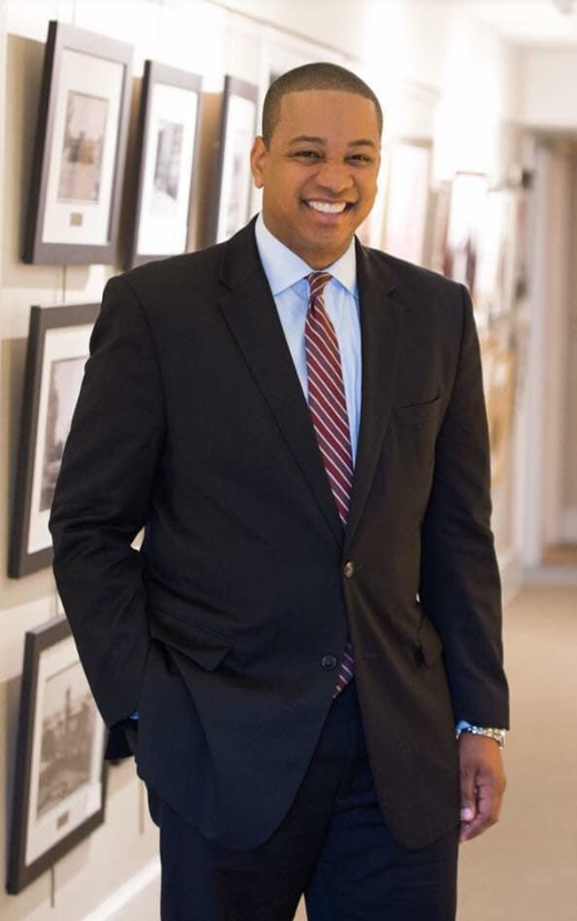 Justin Fairfax poses for a photo in Fairfax County, Virginia | Source: Facebook/justin.fairfax.2025