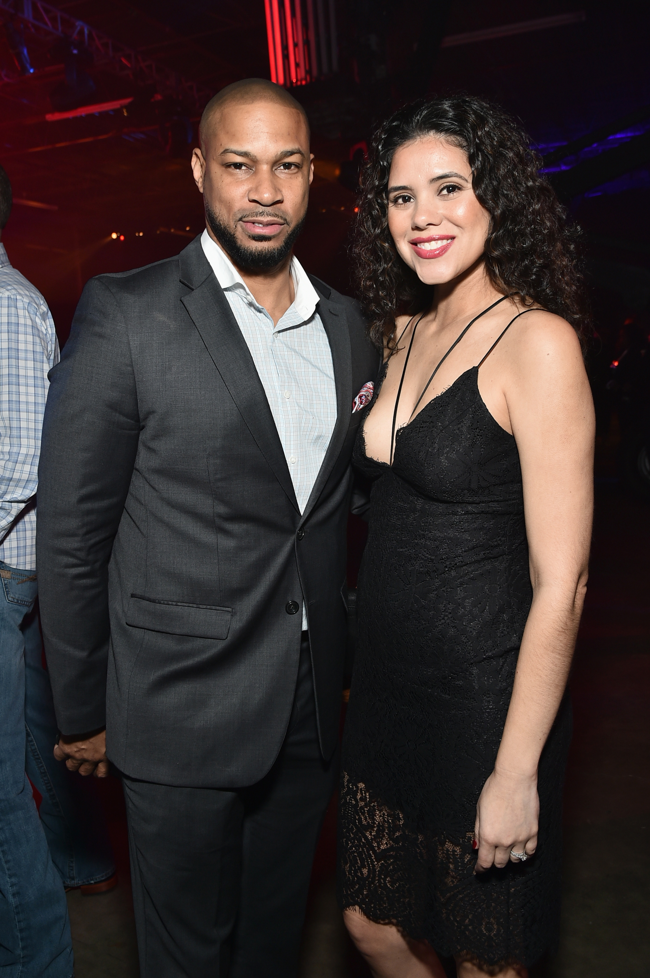Finesse Mitchell and Adris DeBarge attend the 13th Annual ESPN The Party on February 3, 2017, in Houston, Texas. | Source: Getty Images