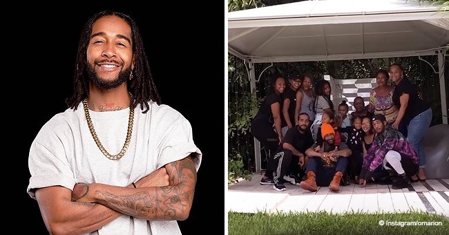 Omarion Shows His Big Beautiful Family Including Kids Brothers And Nana In A Throwback Video