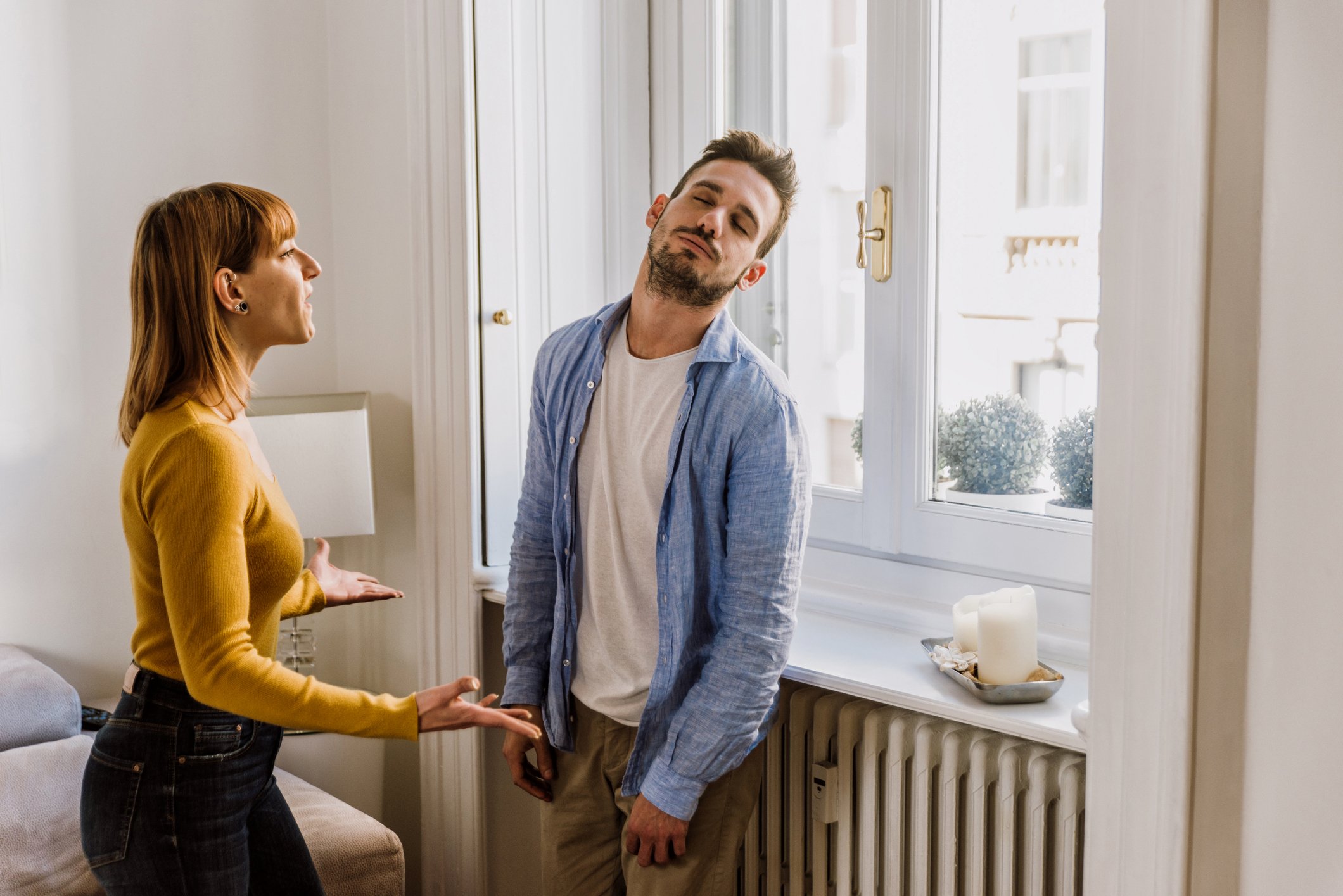 A picture of an arguing couple. | Photo: Getty Images