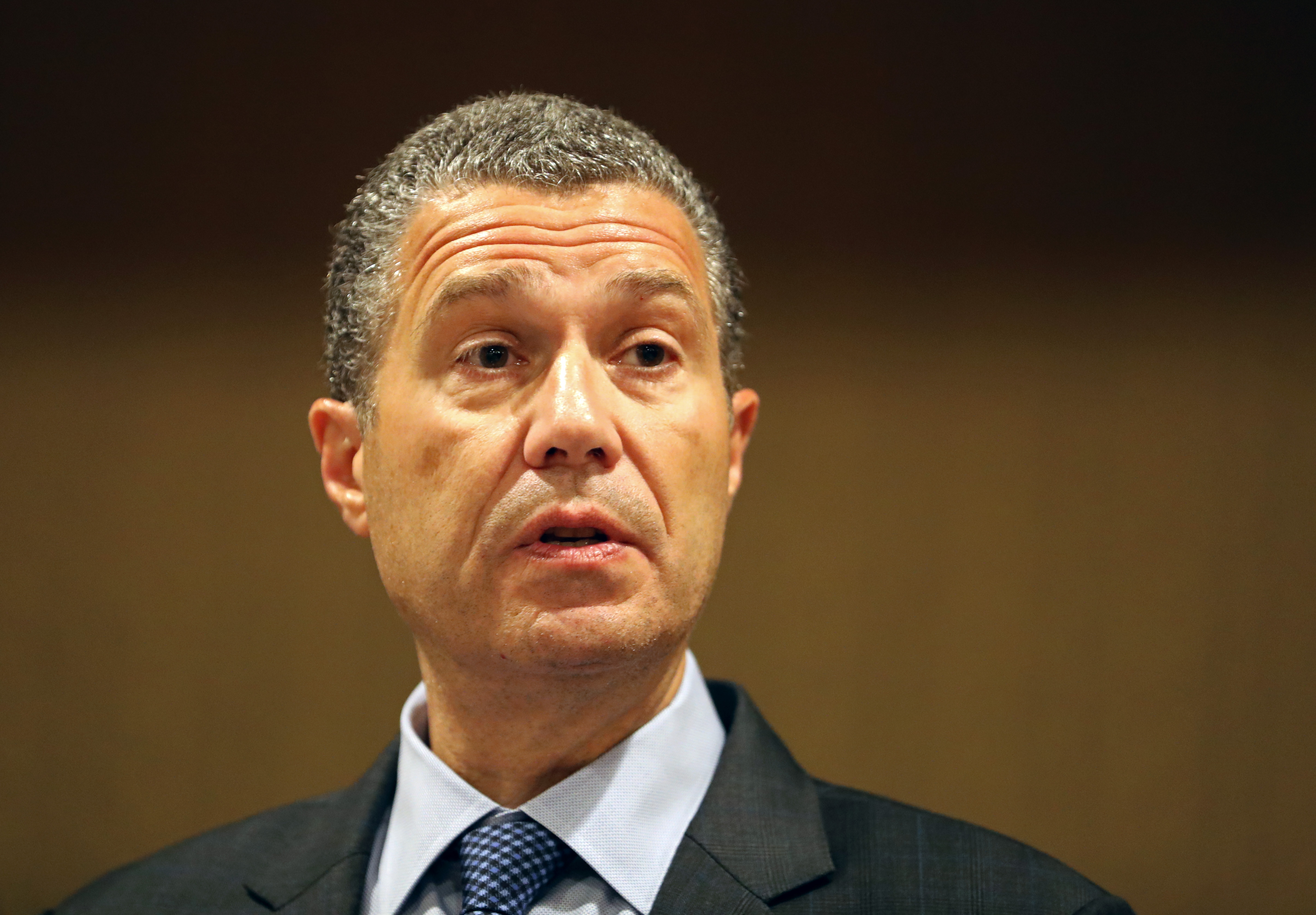 Antonio Romanucci speaks during a news conference at the Golden Nugget Hotel & Casino on July 15, 2021 in Las Vegas, Nevada | Source: Getty Images
