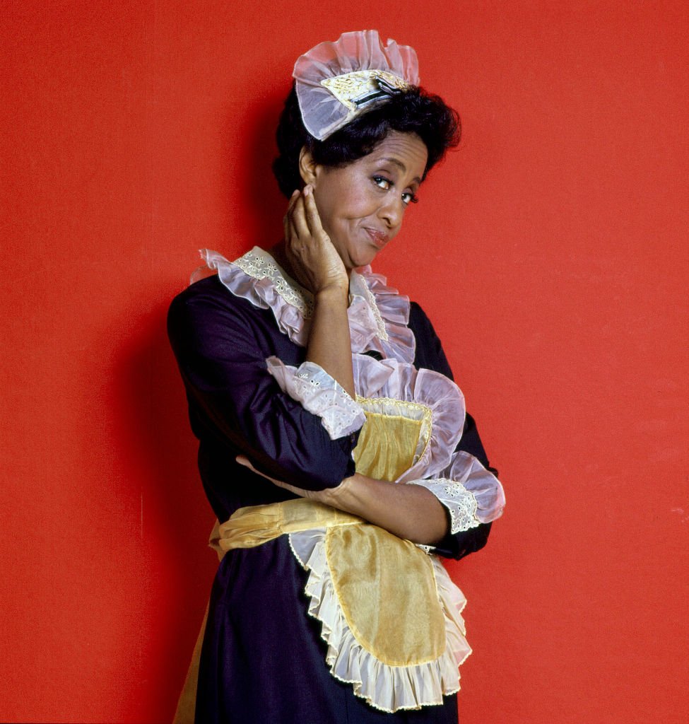 Actress Marla Gibbs poses dressed for her role as the maid Florence Johnston in the CBS television comedy series "The Jeffersons" circa 1977. | Photo: Getty Images
