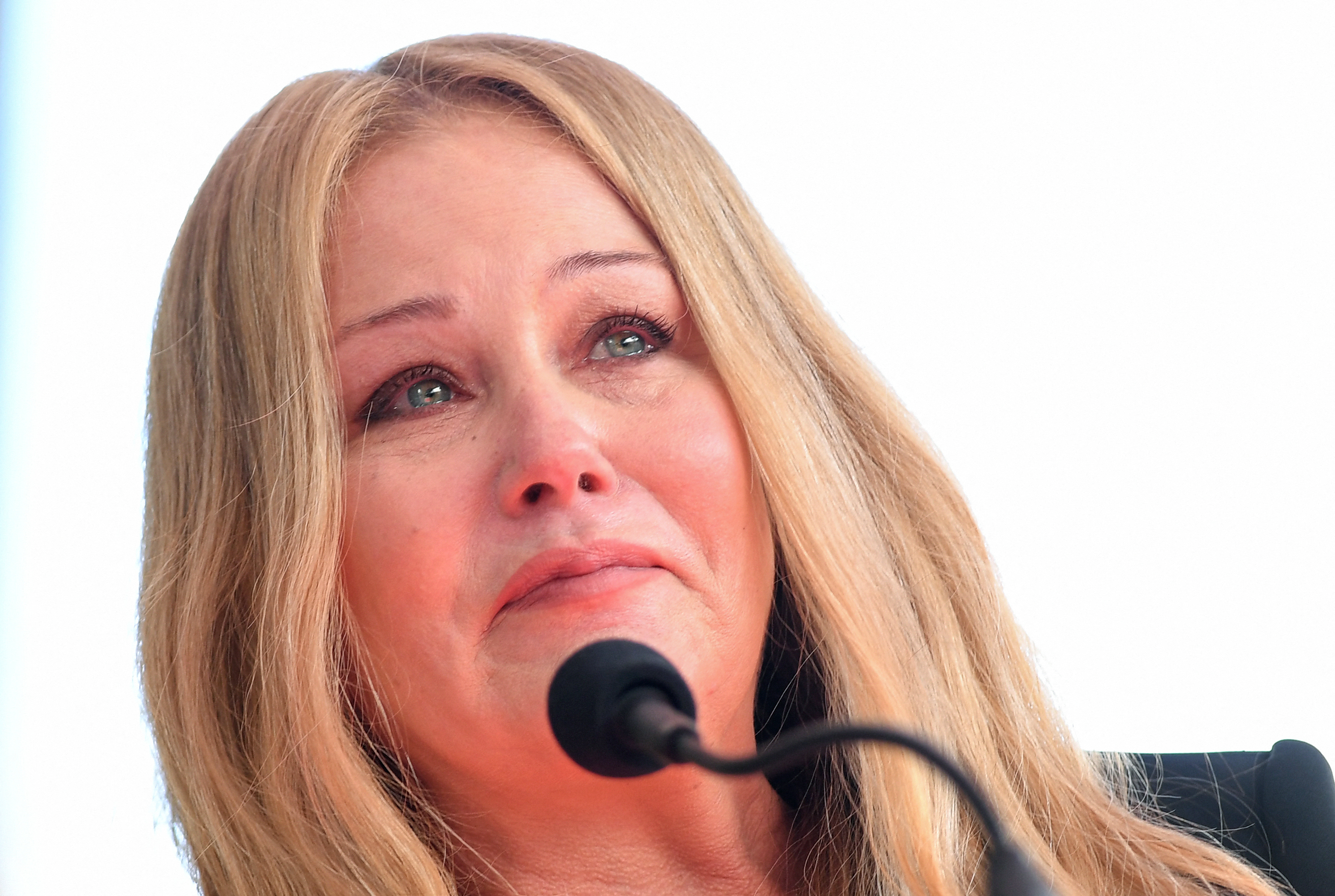 Christina Applegate speaks during her Hollywood Walk of Fame star ceremony at the Hollywood Walk of Fame on November 14, 2022 | Source: Getty Images
