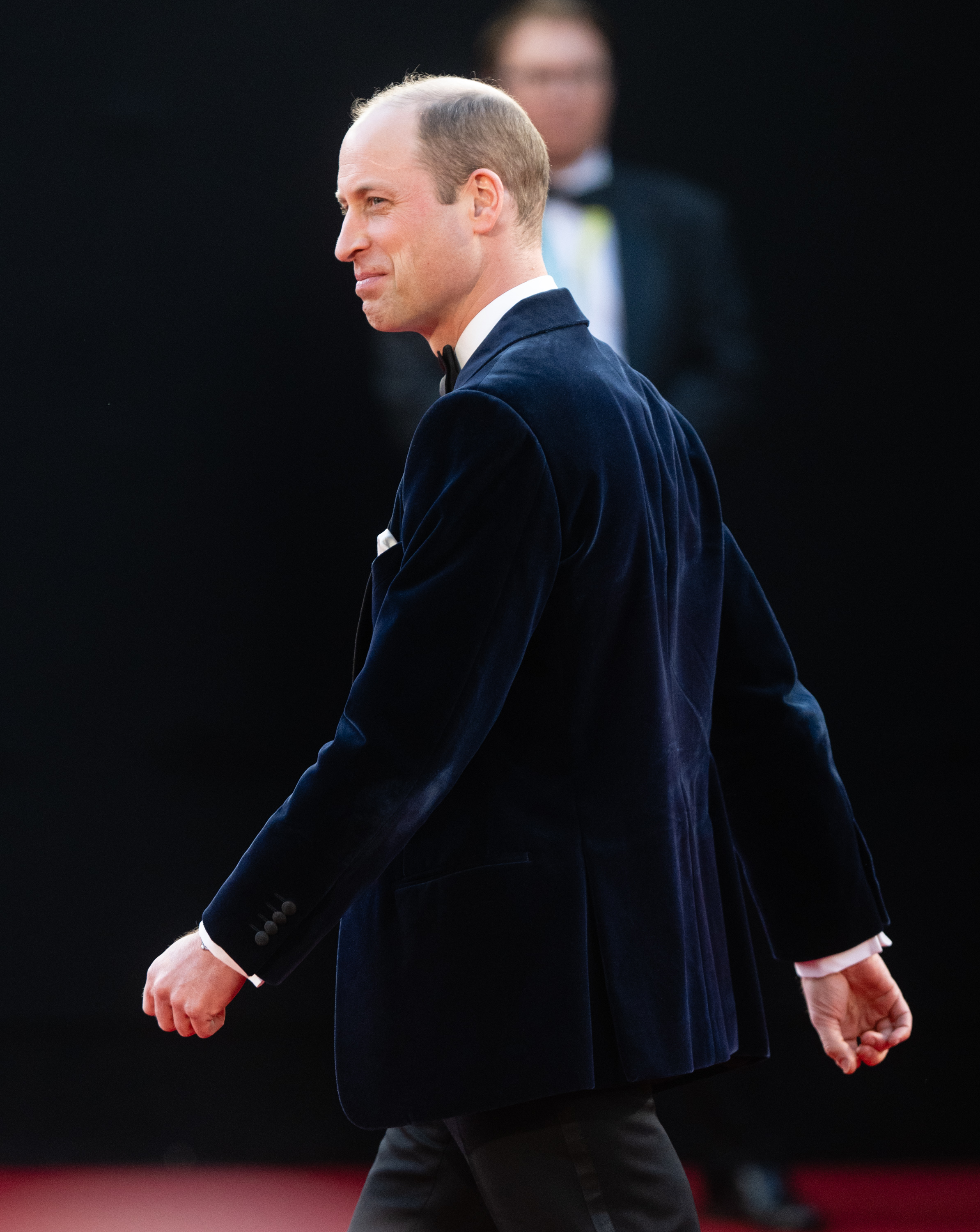 Prince William at the EE BAFTA Film Awards in London, England on February 18, 2024 | Source: Getty Images