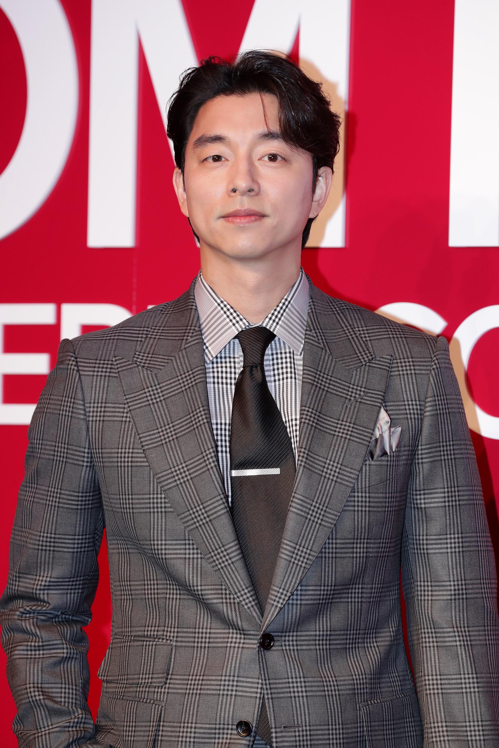 Gong Yoo at the Tom Ford Beauty Cherry Collection Asia Pacific opening on February 22, 2023, in Seoul, South Korea. | Source: Getty Images