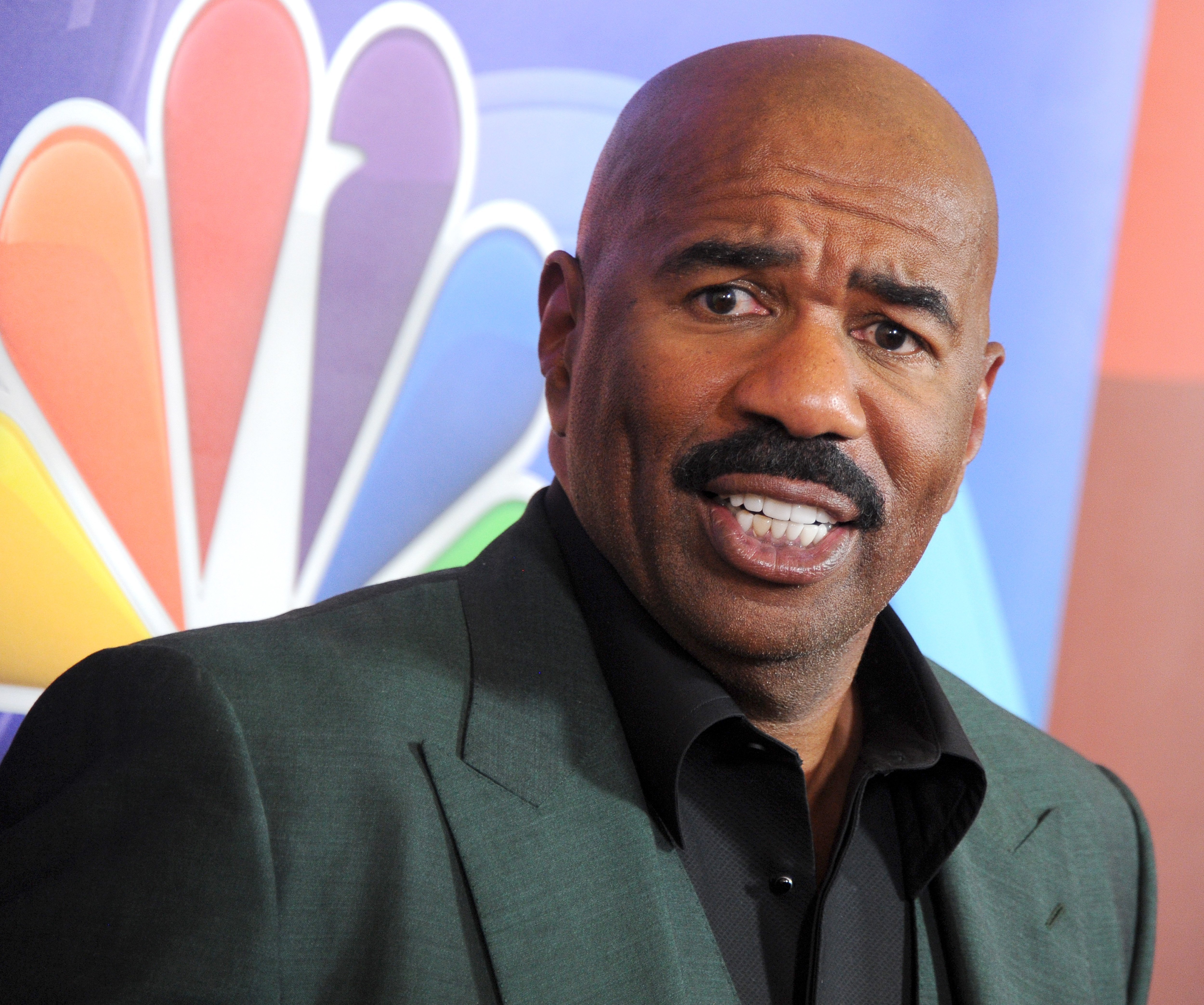 Steve Harvey Lovingly Teaches Grandson Bj How To Ride A Bike