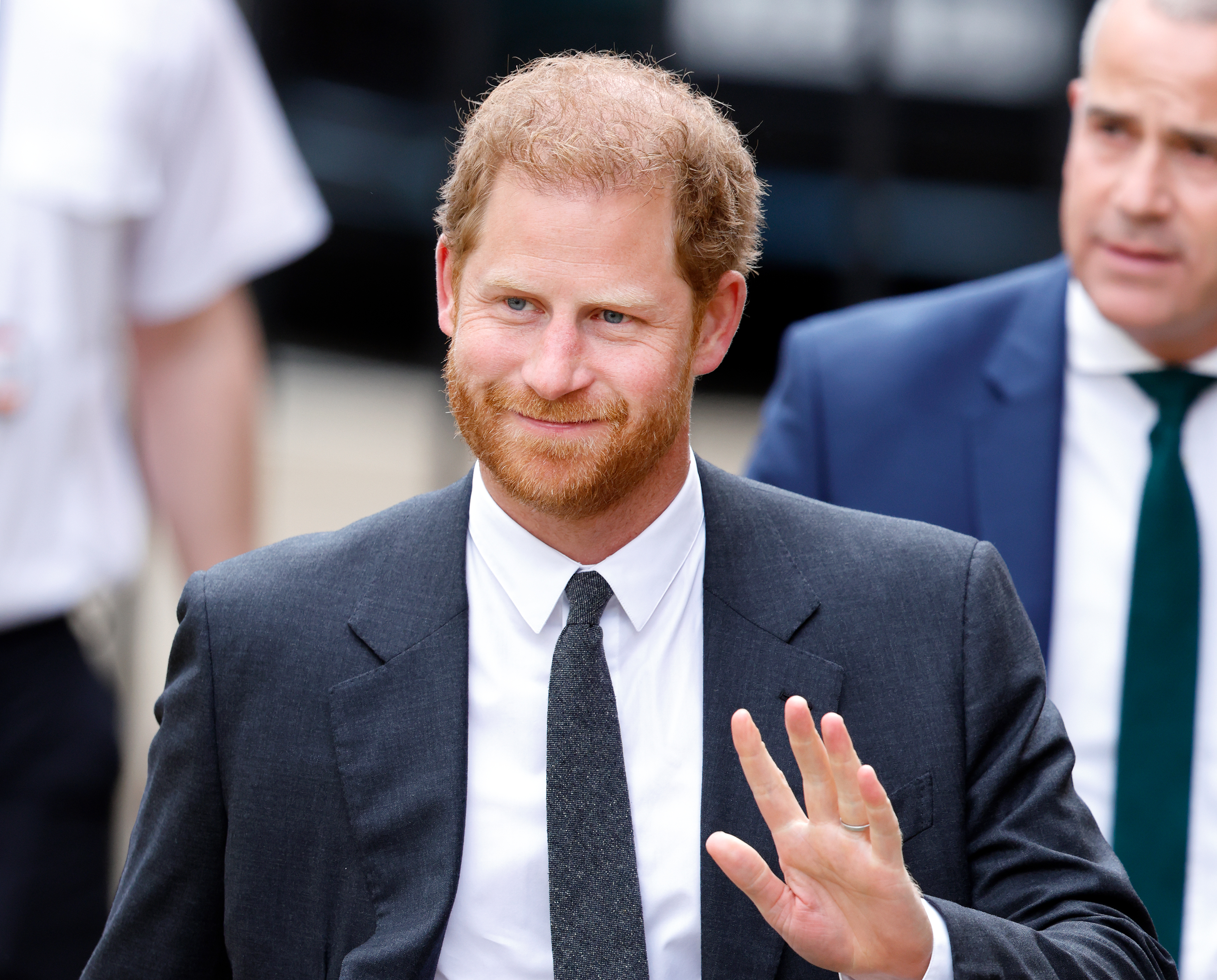 Prince Harry arrives at the Royal Courts of Justice on March 30, 2023 in London, England. | Source: Getty Images