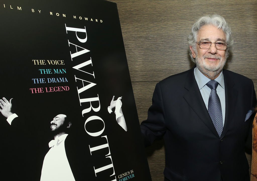 Plácido Domingo asiste a una proyección especial de "Pavarotti" en Los Ángeles, California.| Fuente: Getty Images