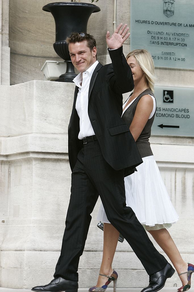 Mariage de Mimie Mathy et Benoist Gerard à Neuilly Sur Seine, France le 27 août 2005. | Photo : Getty Images