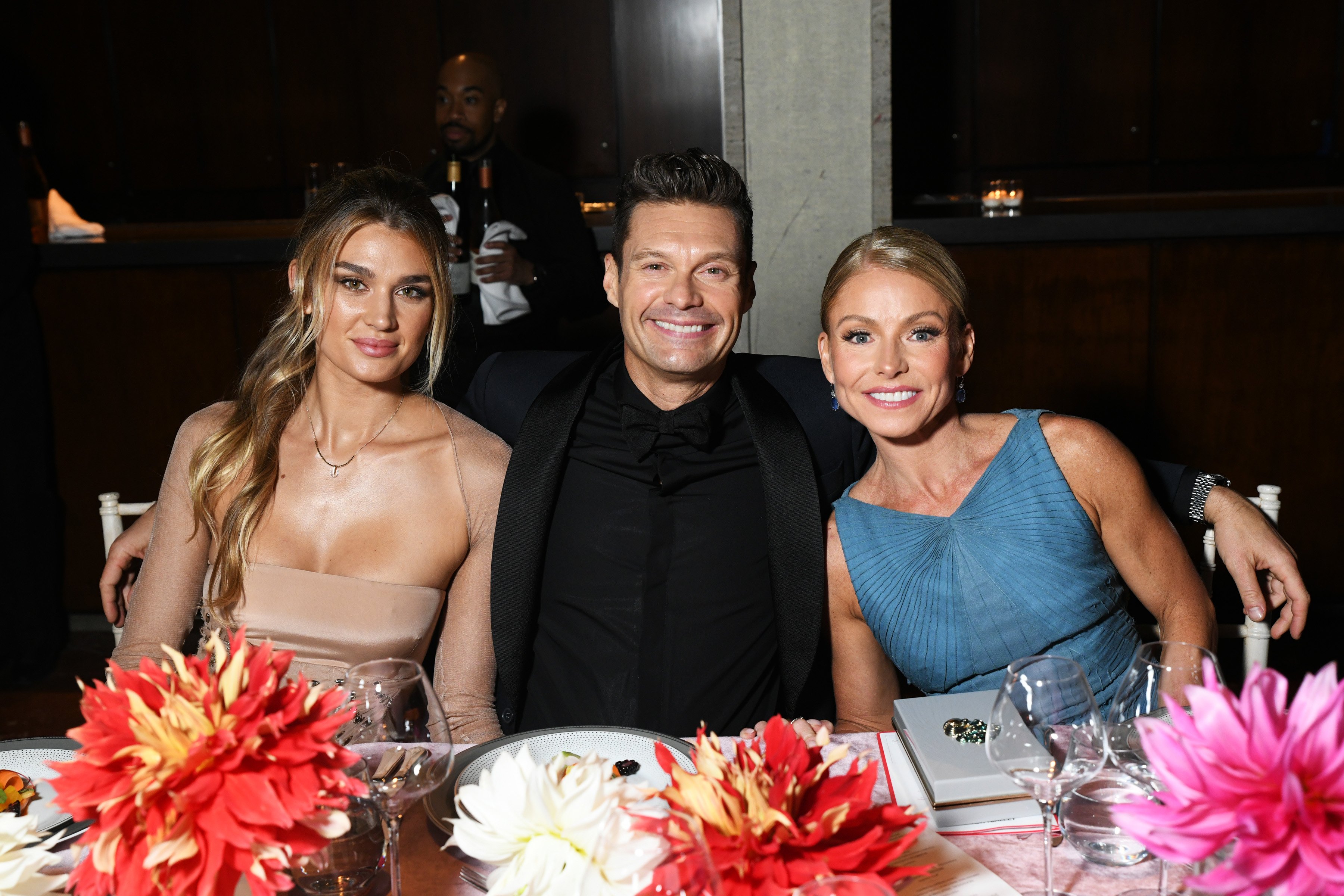 Shayna Taylor, Ryan Seacrest and Kelly Ripa attend the New York City Ballet 2019 Fall Fashion Gala at David H. Koch Theatre at Lincoln Center on September 26, 2019 in New York City. | Source: Getty  Images