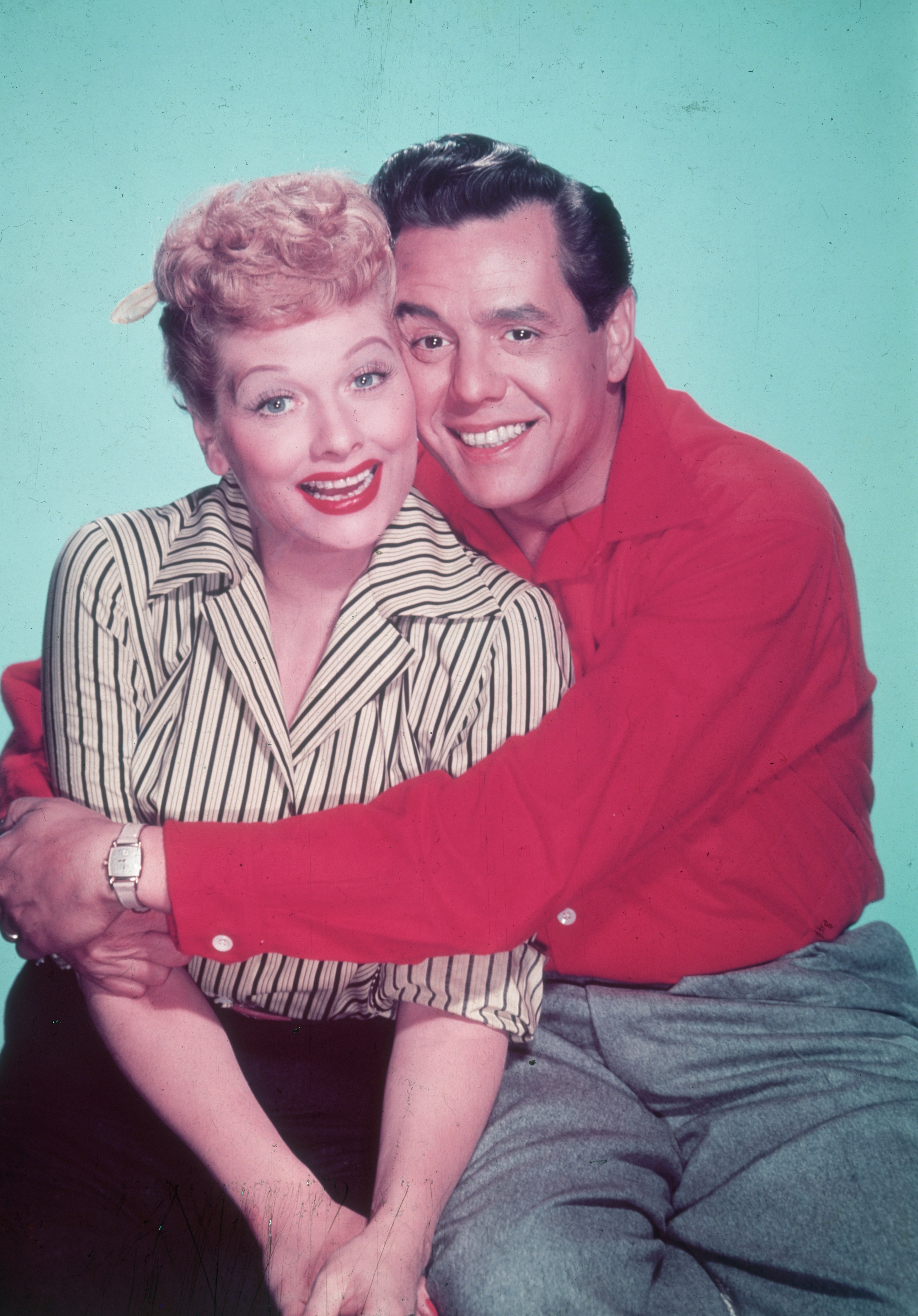 Lucille Ball and Desi Arnaz, 1955 | Source: Getty Images