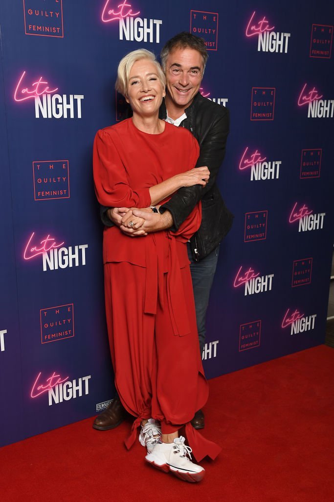  Emma Thompson and Greg Wise during the "Late Night" Gala screening at Picturehouse Central | Getty Images