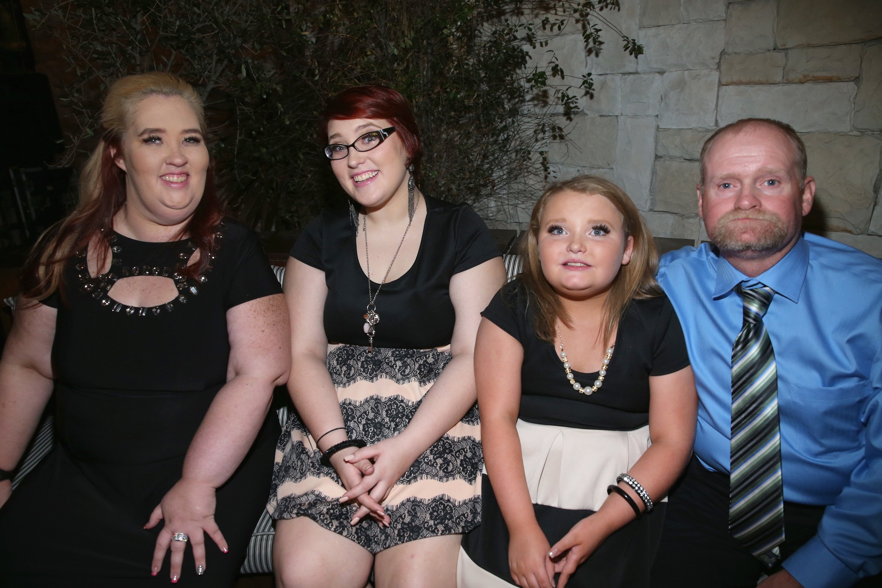 Mama June, Pumpkin, Honey Boo Boo and Sugar Bear at the premiere of "Marriage Boot Camp" Reality Stars on November 19, 2015 | Photo: GettyImages