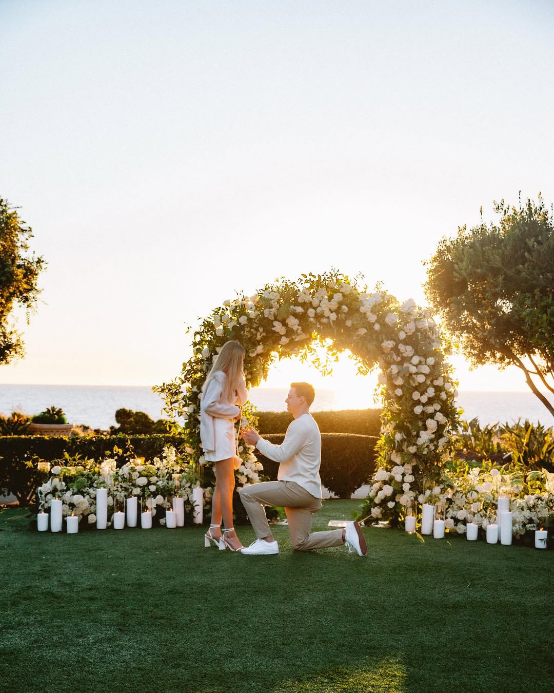 Tyler Farrar and Ava Sambora on the day of their engagement in February 2024. | Source: Instagram/heatherlocklear