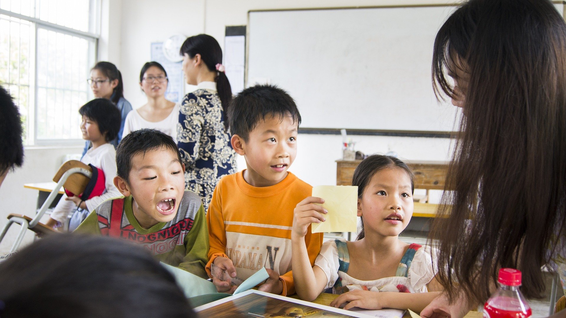 Kids in a classroom. | Source: Pixabay