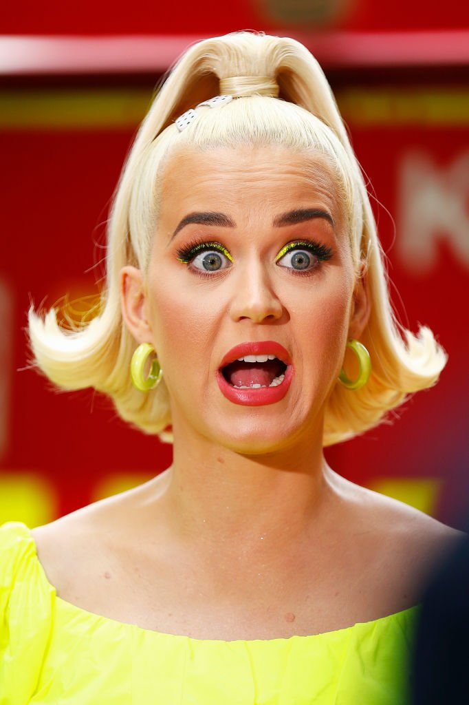 Katy Perry speaks to media on March 11, 2020, in Bright, Australia. | Source: Getty Images.