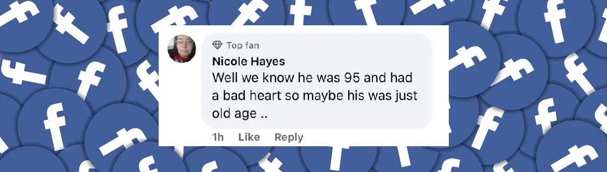 A netizen's comment on the forensic experts' explanation of Gene Hackman and Betsy Arakawa's deaths, posted on March 7, 2025 | Source: Facebook/peoplemag