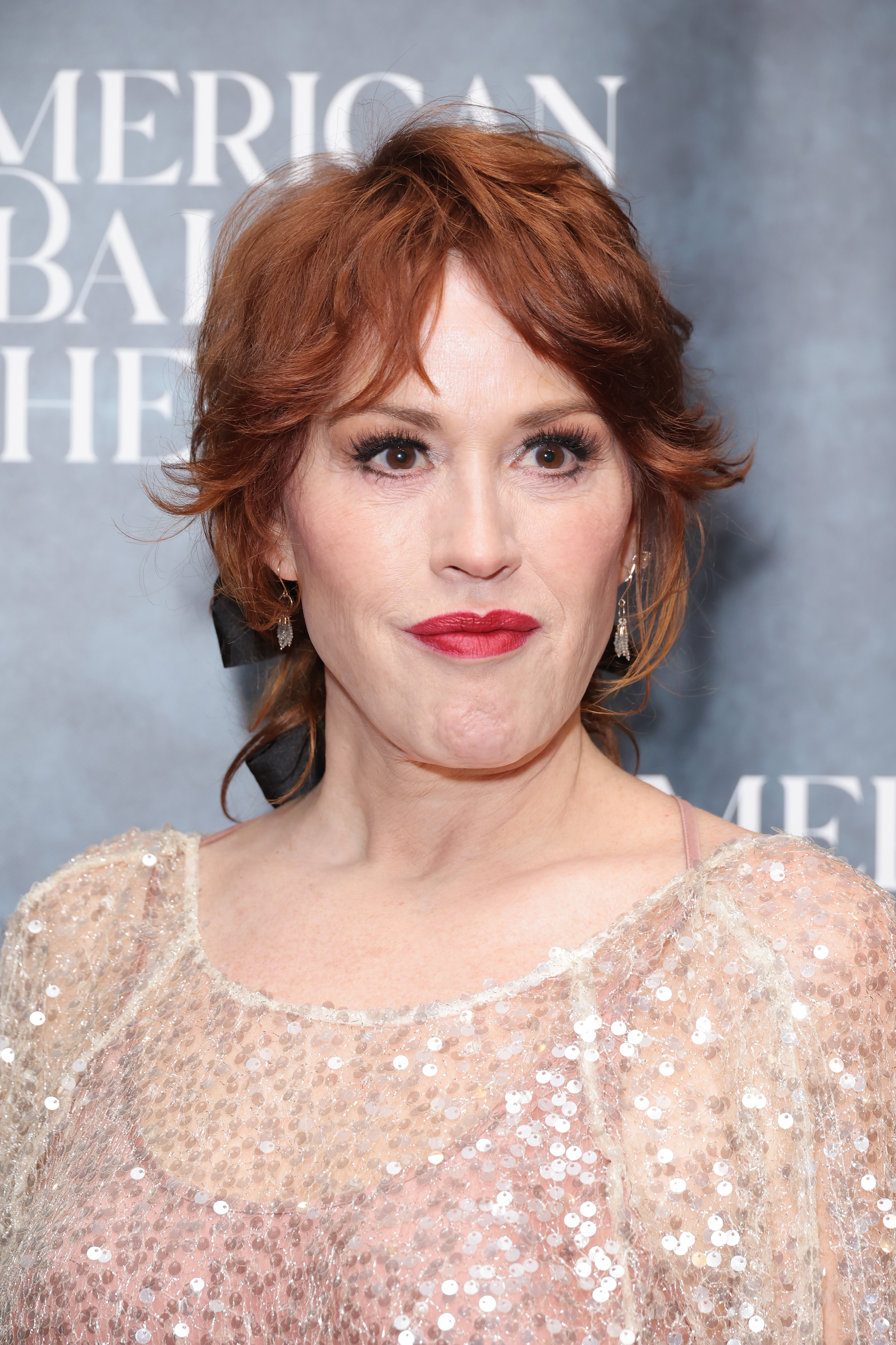 Molly Ringwald poses during the 2023 American Ballet Theater Fall Gala on October 24, 2023 in New York City | Source: Getty Images