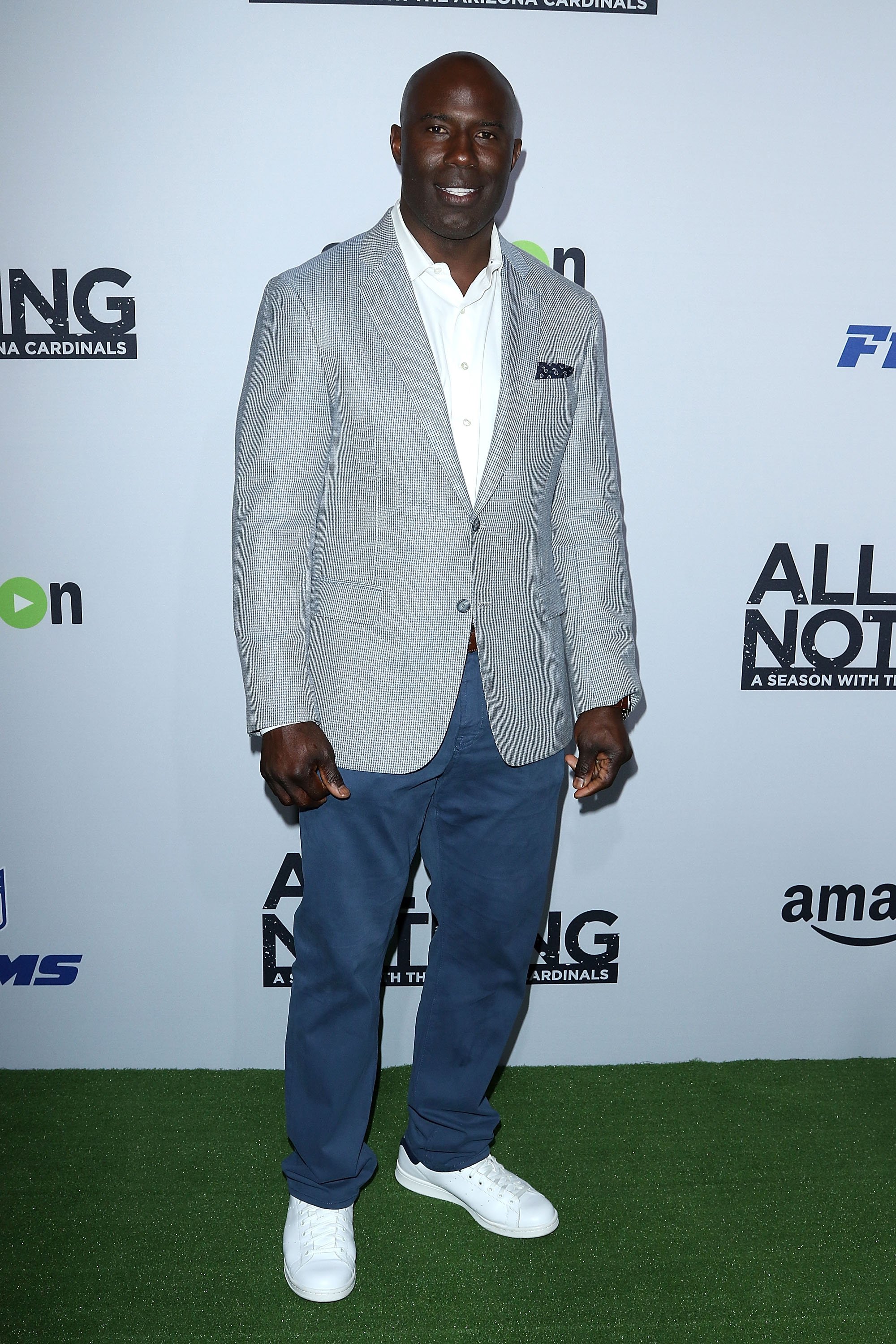 Terrell Davis attends the premiere of Amazon Video's 'All Or Nothing: A Season with The Arizona Cardinals' at Tom's Urban at L.A. Live on June 9, 2016 in Los Angeles, California. | Photo: GettyImages