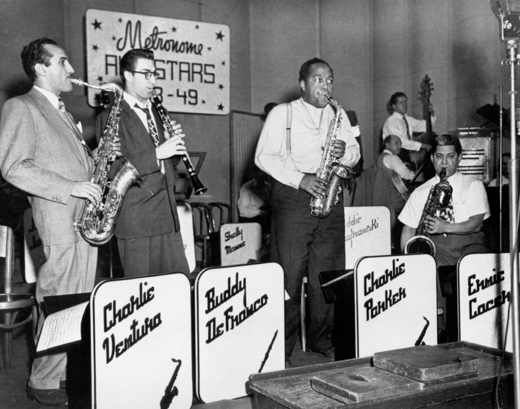 Charlie Parker  performing with the Metronome All Stars, circa 1949. | Photo: Getty Images