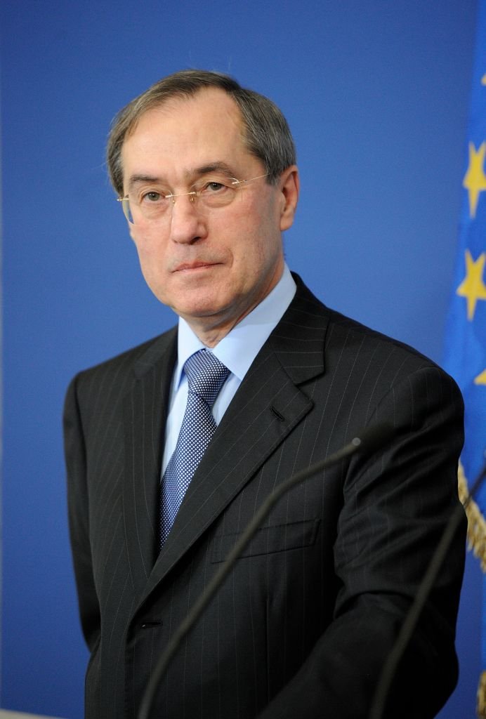 Claude Gueant au ministère de l'intérieur au mois de janvier 2015. | Photo : Getty Images