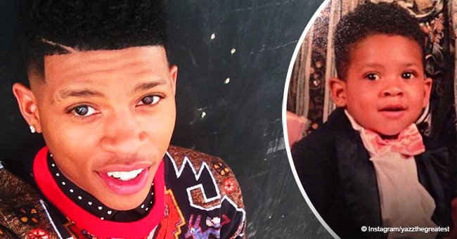 'Empire's Yazz steals hearts with childhood photo of himself on his birthday