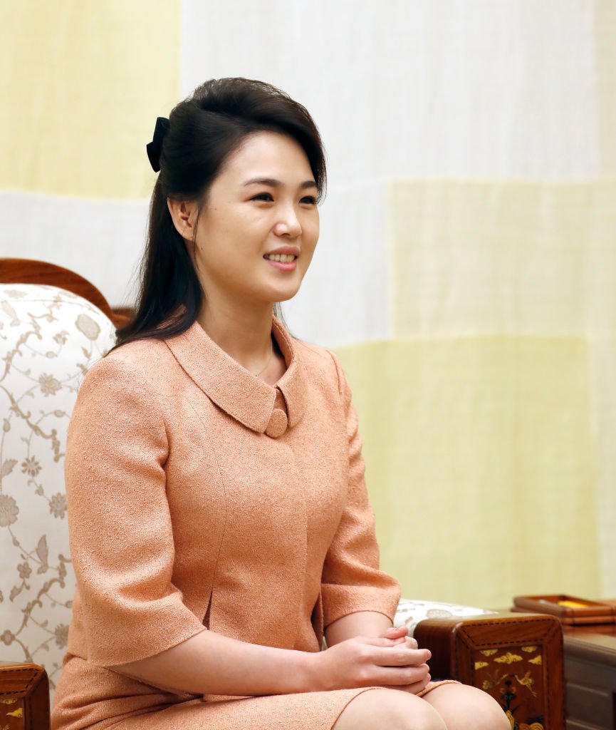 Ri Sol-ju est la femme de Kim Jong-un. | Source : Getty Images Ri Sol-ju est la femme de Kim Jong-un. | Source : Getty Images