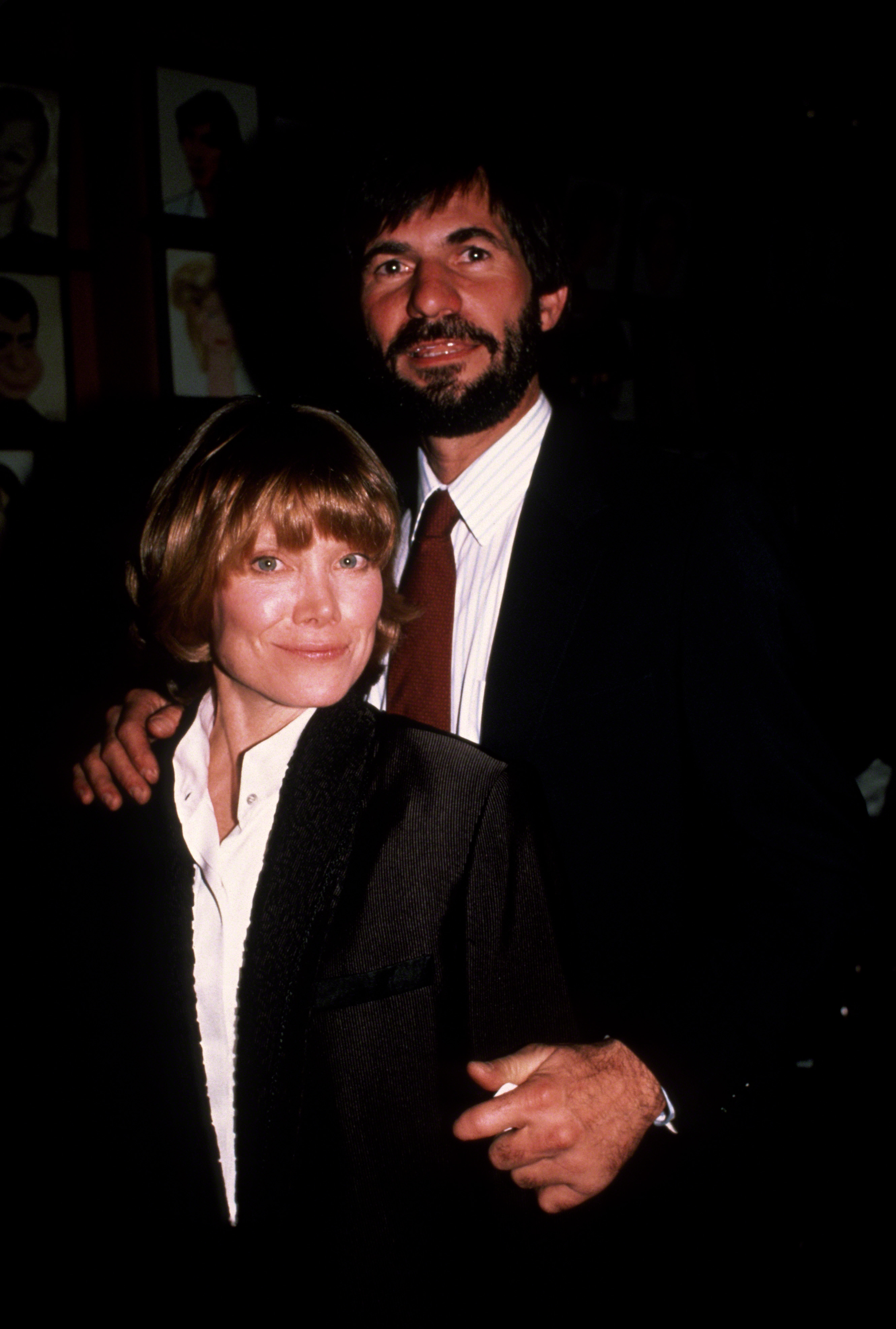 Sissy Spacek and Jack Fisk in New York City circa 1987. | Source: Getty Images