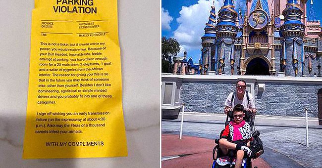 Tricia Proefrock and her son Mason in Disney World. | Source: twitter.com/FoxNews