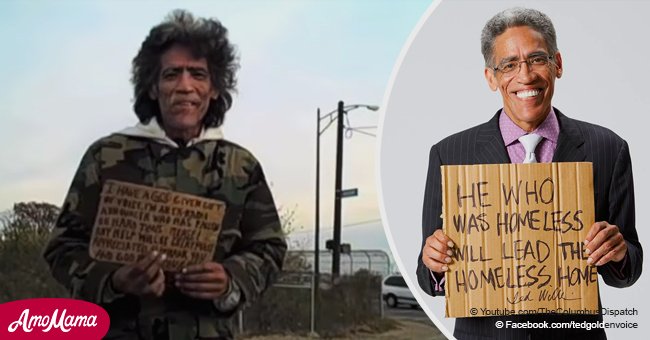 Inspiring story about a homeless man who became a viral sensation the moment he spoke