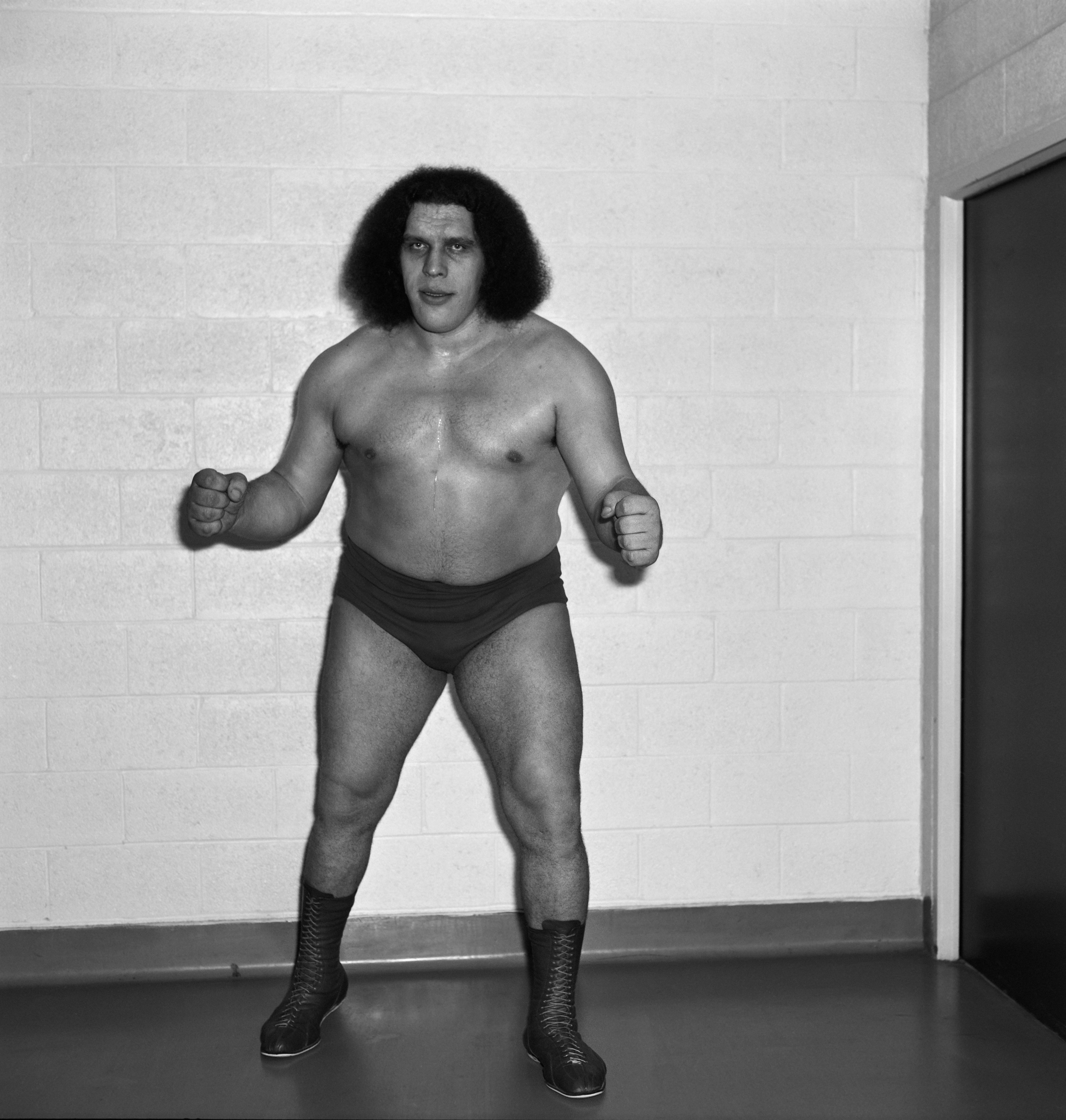 Andre the Giant poses for the camera in Montreal, Canada on 25 Aug 1980 | Source: Getty Images