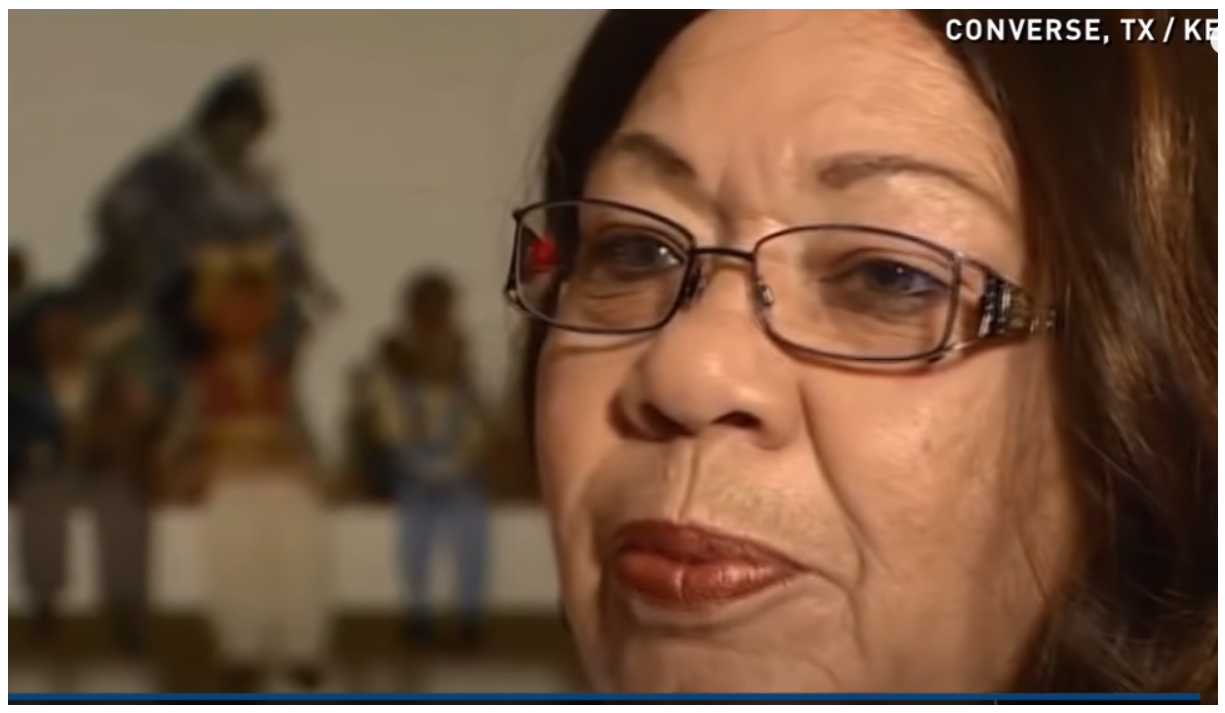 An older Verda Byrd. Her story was featured on USA TODAY on June 23, 2015 | Source: YouTube/USA TODAY