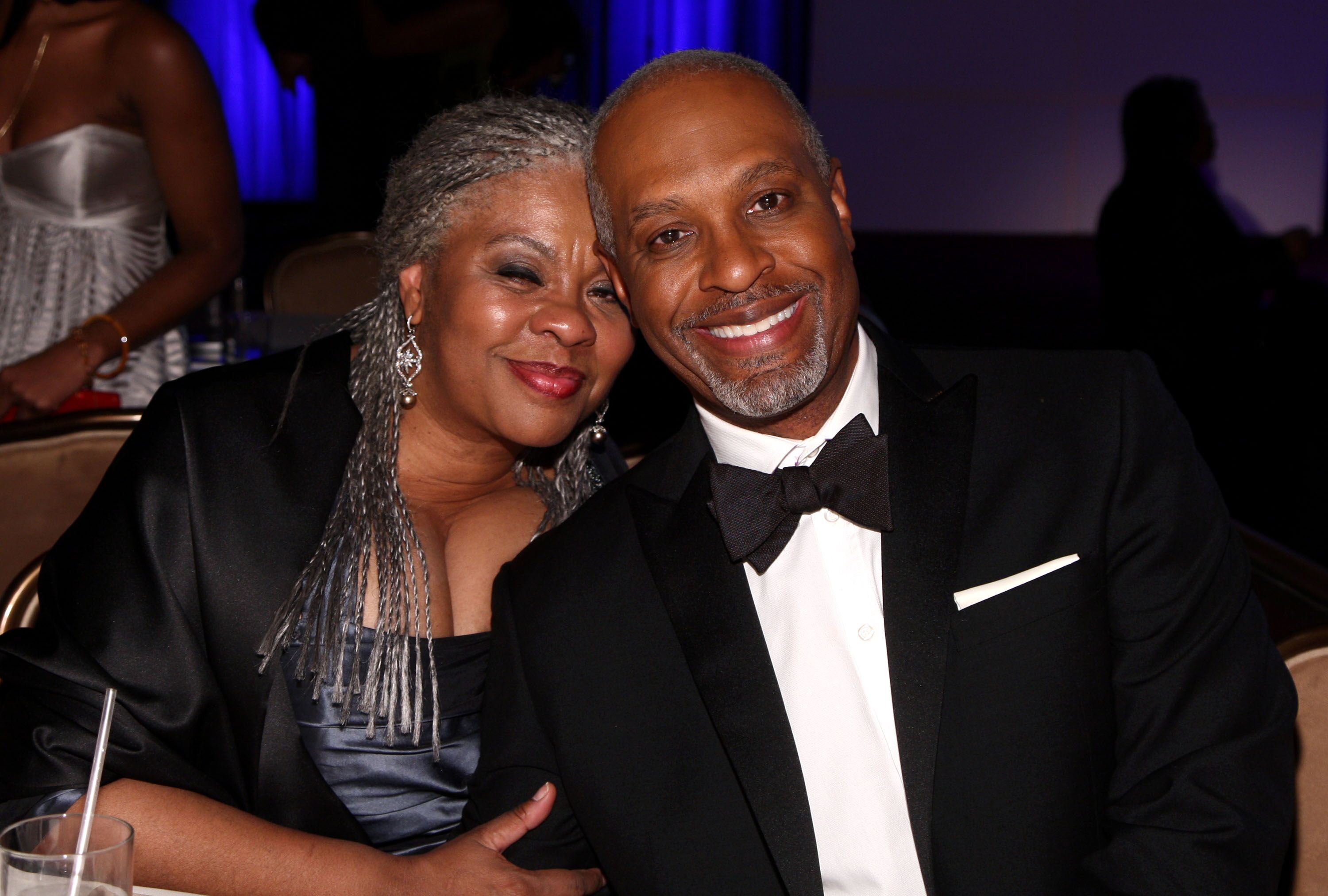 Actor James Pickens Jr and wife Gina Pickens at the after party for the 40th NAACP Image Awards on February 12, 2009 | Photo: Getty Images