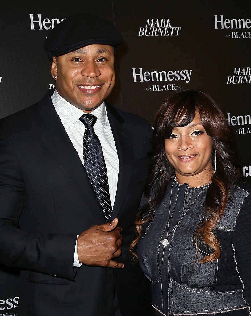 Actor LL Cool J (L) and wife jewelry designer Simone Smith attend the Hennessy Toasts Achievements In Music event with GRAMMY Host LL Cool J and Mark Burnett at The Bazaar at the SLS Hotel Beverly Hills | Photo: Getty Images